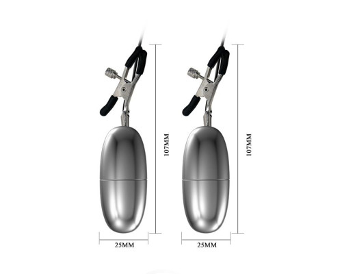 Зажимы на соски с вибрацией