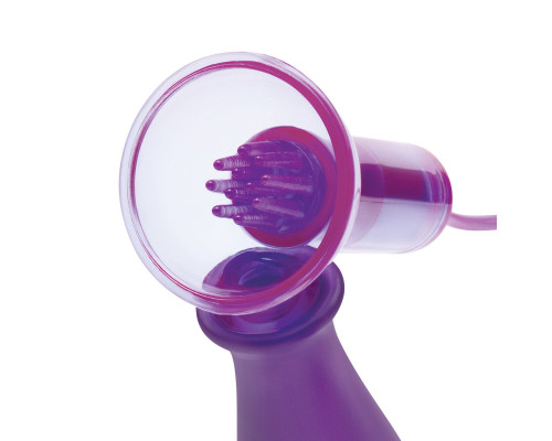 Вакуумные помпы для груди с вибрацией Remote Control Vibrating Nipple Suckers