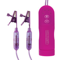 Многоскоскоростные виброзажимы для сосков Remote Control Vibrating Nipple Clips