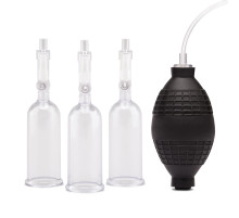 Вакуумная помпа для клитора и сосков Nipple Suckers with Clitoral Pump