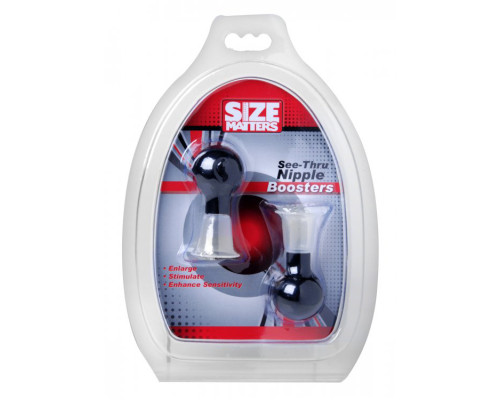 Вакуумные стимуляторы для сосков Size Matters