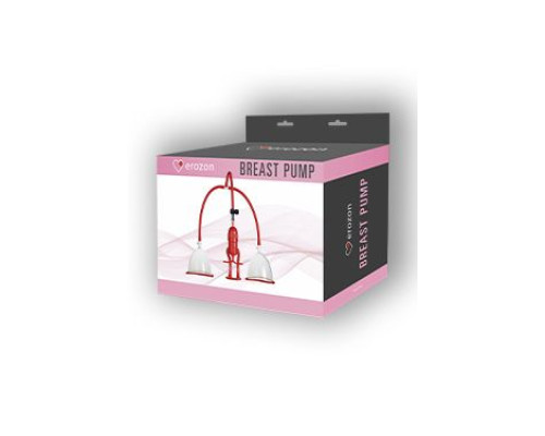 Вакуумная помпа для груди Breast Pump с двумя чашами