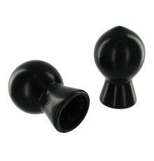 Черные присоски для сосков Size Matters Nipple Boosters