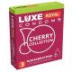 Презервативы с ароматом вишни LUXE Royal Cherry Collection - 3 шт.
