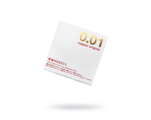 Супертонкий презерватив Sagami Original 0.01 - 1 шт.