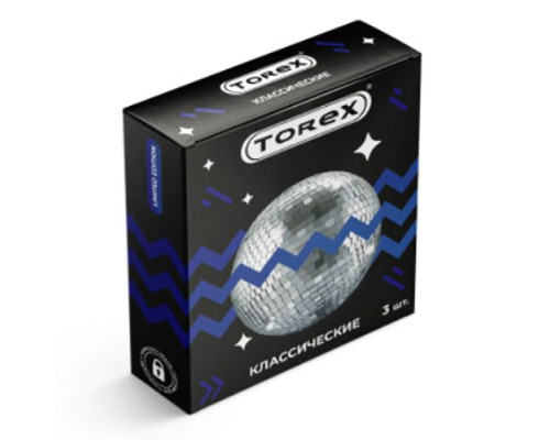 Гладкие презервативы Torex Party  Классические  - 3 шт.
