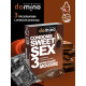 Презервативы для орального секса DOMINO Sweet Sex с ароматом шоколадного мусса - 3 шт.