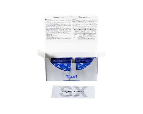 Фиолетовые презервативы Sagami 6 FIT V с волнообразной текстурой - 12 шт.