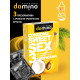 Презервативы для орального секса DOMINO Sweet Sex с ароматом тропических фруктов - 3 шт.