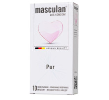 Супертонкие презервативы Masculan Pur - 10 шт.