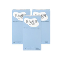 Набор из 3 упаковок ультратонких презервативов Pleasure Lab (по 12 шт.)