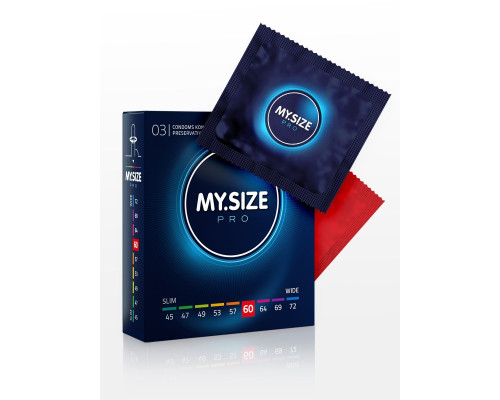 Презервативы MY.SIZE размер 60 - 3 шт.