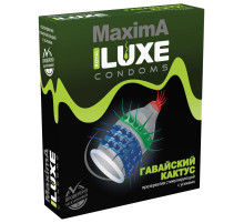 Презерватив LUXE Maxima «Гавайский кактус» - 1 шт.