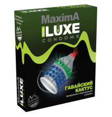 Презерватив LUXE Maxima «Гавайский кактус» - 1 шт.