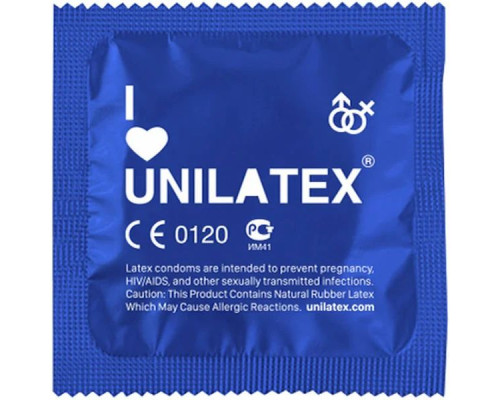 Классические презервативы Unilatex Natural Plain - 12 шт. + 3 шт. в подарок