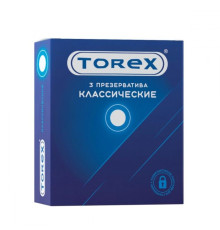 Гладкие презервативы Torex  Классические  - 3 шт.