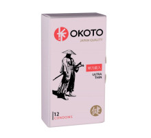 Тонкие презервативы OKOTO Ultra Thin - 12 шт.