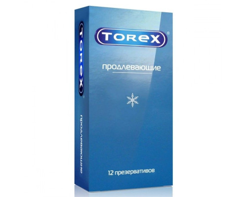 Презервативы Torex  Продлевающие  с пролонгирующим эффектом - 12 шт.