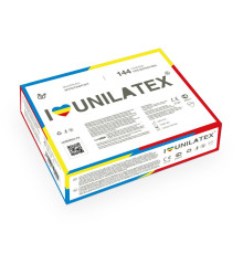 Разноцветные ароматизированные презервативы Unilatex Multifruits - 144 шт.