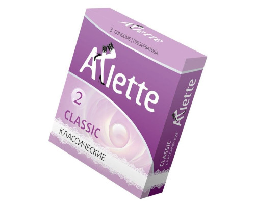 Классические презервативы Arlette Classic - 3 шт.