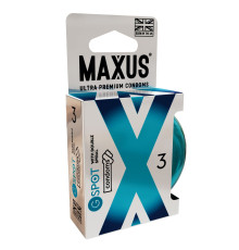 Презервативы Maxus G spot с двойной спиралью - 3 шт.