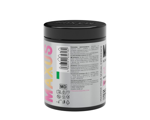 Цветные ароматизированные презервативы MAXUS Exotic Mix - 15 шт.