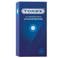Гладкие презервативы Torex  Классические  - 12 шт.