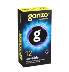 Супертонкие презервативы Ganzo Invisible - 12 шт.