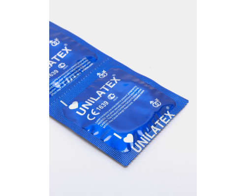 Классические презервативы Unilatex Natural Plain - 12 шт. + 3 шт. в подарок