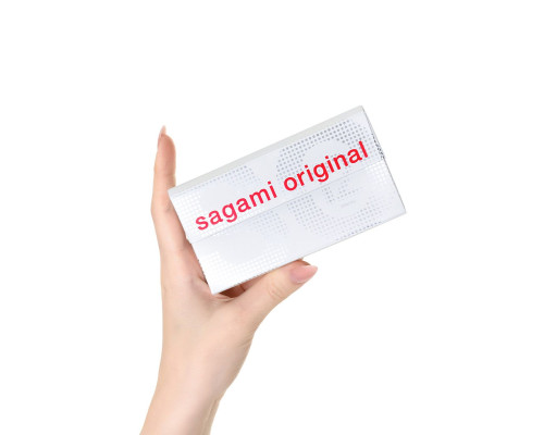 Ультратонкие презервативы Sagami Original 0.02 - 12 шт.
