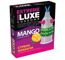 Стимулирующий презерватив «Стрела команчи» с ароматом ванили - 1 шт.