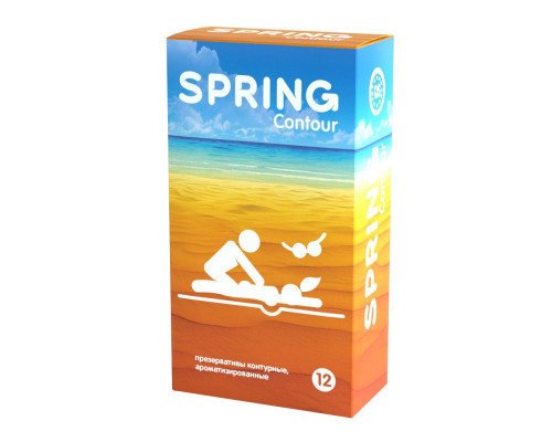 Контурные презервативы SPRING CONTOUR - 12 шт.