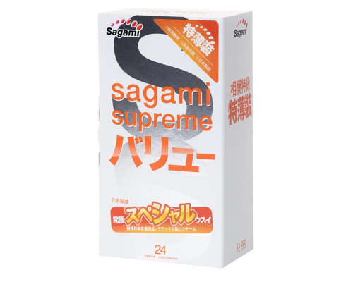 Ультратонкие презервативы Sagami Xtreme Superthin - 24 шт.