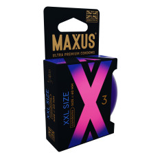 Презервативы Maxus XXL увеличенного размера - 3 шт.