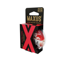 Ультратонкие презервативы MAXUS AIR Ultra Thin - 3 шт.