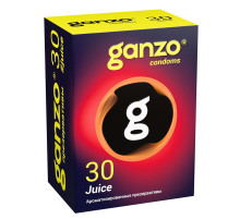 Ароматизированные презервативы Ganzo Juice - 30 шт.