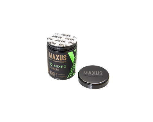 Презервативы MAXUS Mixed - 12 шт.