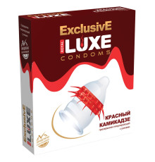 Презерватив LUXE  Exclusive «Красный камикадзе» - 1 шт.