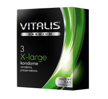 Презервативы увеличенного размера VITALIS PREMIUM x-large - 3 шт.