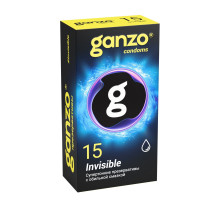 Супертонкие презервативы Ganzo Invisible - 15 шт.