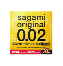 Презерватив увеличенного размера Sagami Original 0.02 XL-size - 1 шт.