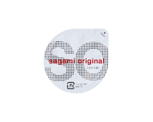 Ультратонкие презервативы Sagami Original 0.02 - 6 шт.