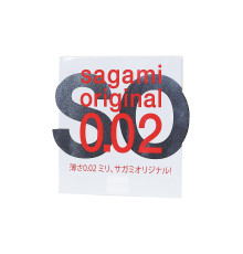 Ультратонкий презерватив Sagami Original 0.02 - 1 шт.