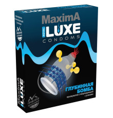 Презерватив LUXE Maxima «Глубинная бомба» - 1 шт.