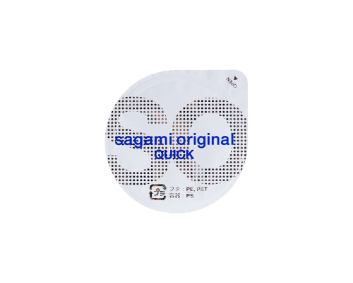 Ультратонкие презервативы Sagami Original 0.02 Quick - 6 шт.