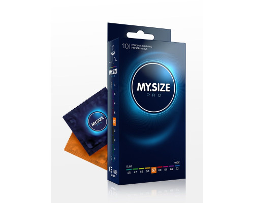 Презервативы MY.SIZE размер 57 - 10 шт.