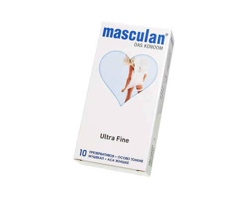 Особо тонкие презервативы Masculan Ultra Fine - 10 шт.