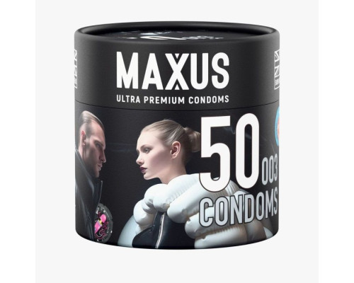 Экстремально тонкие презервативы Maxus So Much Sex - 50 шт.