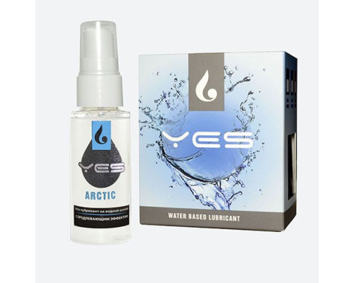 Интимный гель-лубрикант Yes Arctic с продлевающим эффектом - 30 мл.