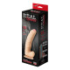 Фаллоимитатор REAL Standard с полузакрытой головкой - 18 см.